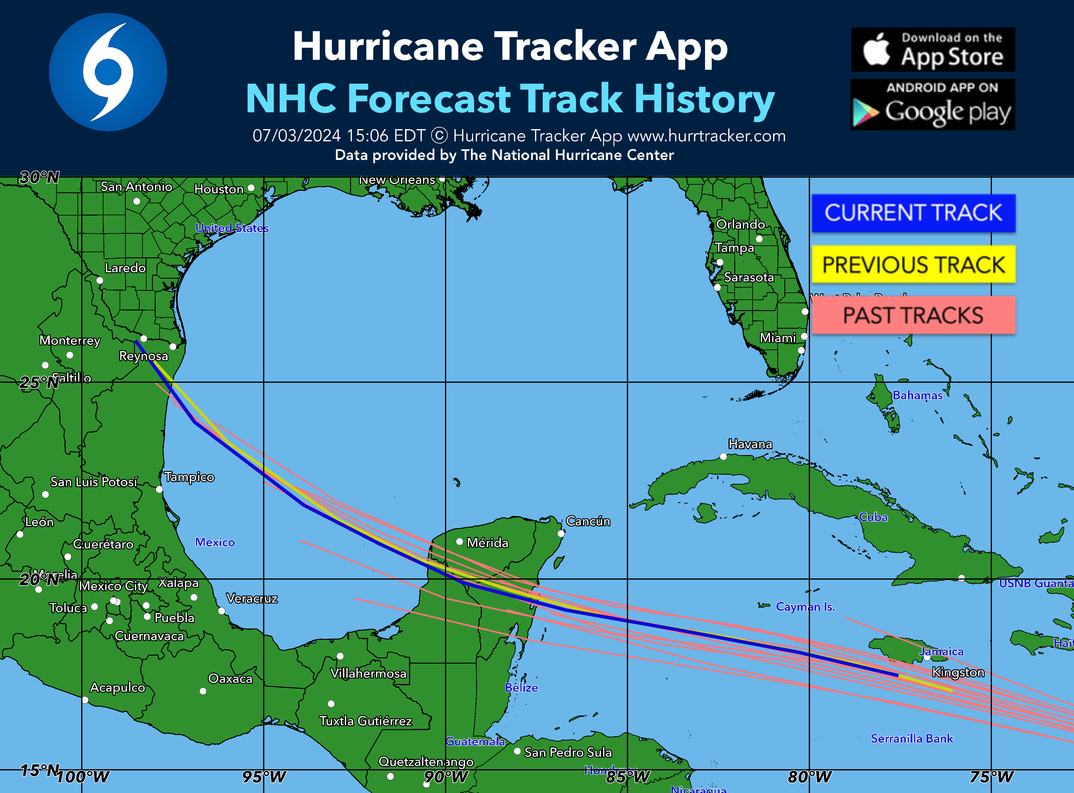Hurricane Tracker App
