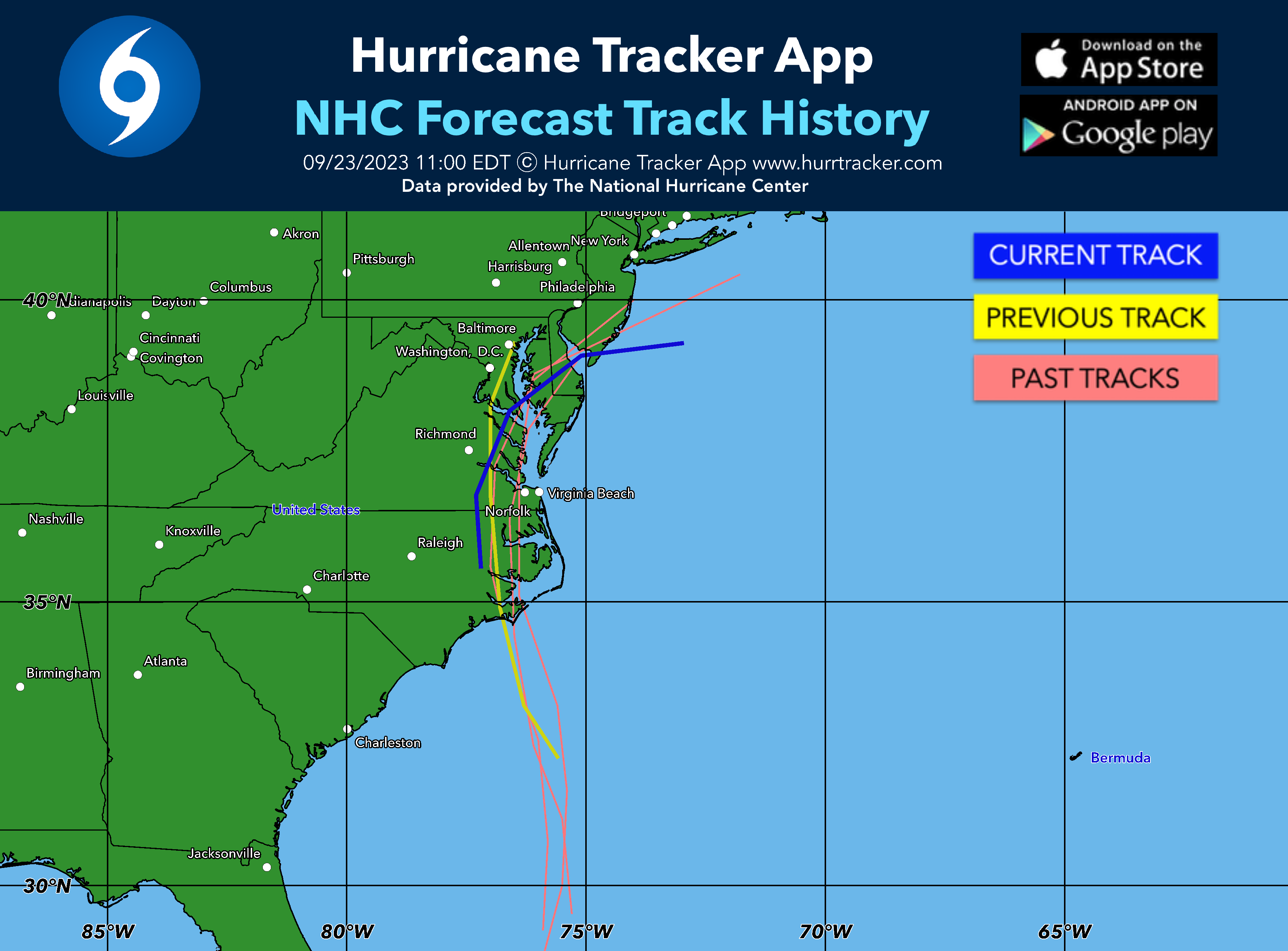 Hurricane Tracker App
